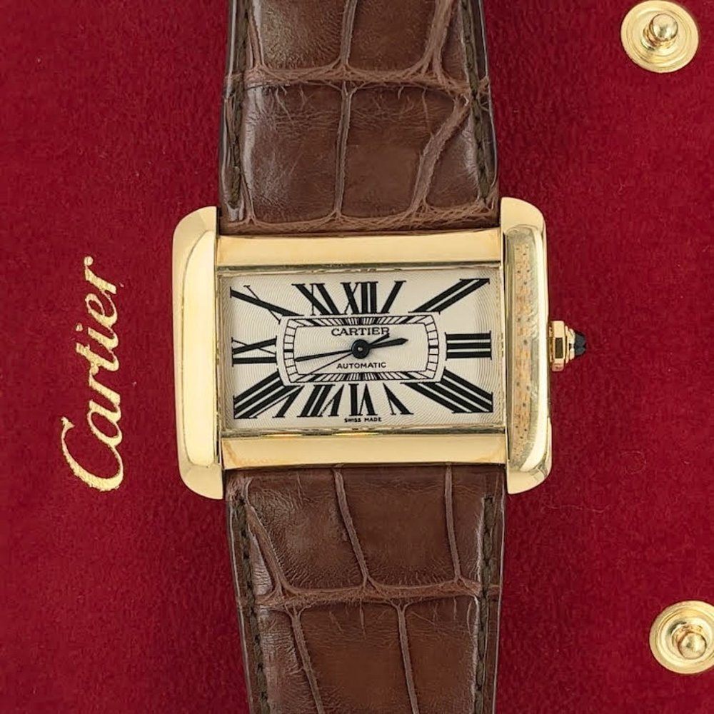 Cartier Tank Divan Wrist Watch